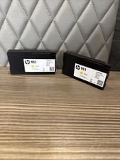 Image of Original HP 951 Yellow Ink Cartridge Set Of 2 Opened Not Used