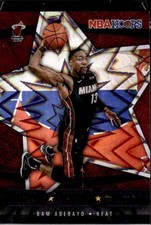 2020 HOOPS BAM ADEBAYO 3 MINT LIGHTS CAMERA ACTION PURPLE LASER PRIZM MIAMI HEAT