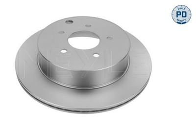2x MEYLE Bremsscheibe MEYLE-PD: Advanced performance and design. 36-15 523 0051/