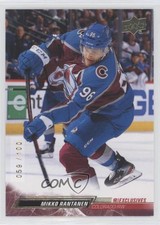 2022-23 Upper Deck Series 2 UD Exclusives 59/100 Mikko Rantanen #296 05s5