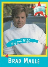 1989 SOAP STARS BRAD MAULE DR TONY JONES GENERAL HOSPITAL SINGLE TRADING CARD