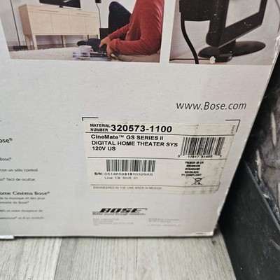 Buy Bose CineMate Series II Digital Home Theater Speaker System