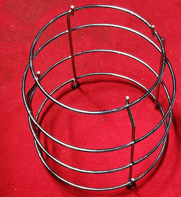 1 Coleman Propane NorthStar 2500 Lantern  PART B   glass wire cage   8w6