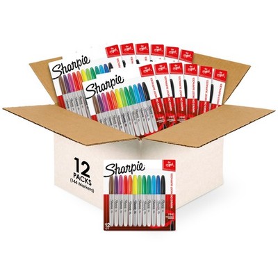 Permanent Markers, Quick Drying And Fade Resistant Fine Tip Marker Set For Wo...