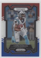 2023 Panini Prizm Red White & Blue Prizm Chuba Hubbard #40 00em