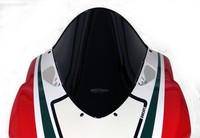 Windschutzscheibe Mra Racingscheibe R Schwarz Mit Abe FüR Ducati 1199 Panigale