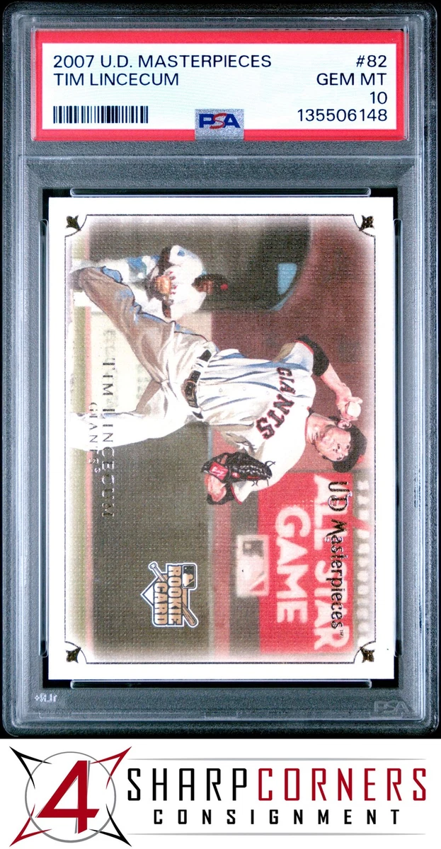 その他 Lincecum 2007 Upper Deck UD Black auto Lincecum 2007 Upper Deck UD Black auto Tim Lincecum Autograph