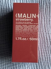 Malin+Goetz Strawberry Eau de Parfum 50ml – Bright, Genderless Scent with Bergam