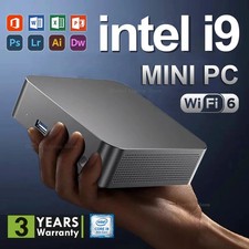 Mini PC Windows 11 8950HK 16GB DDR4 512GB 1TB SSD PC Gamer Computer Dual WIFI 6
