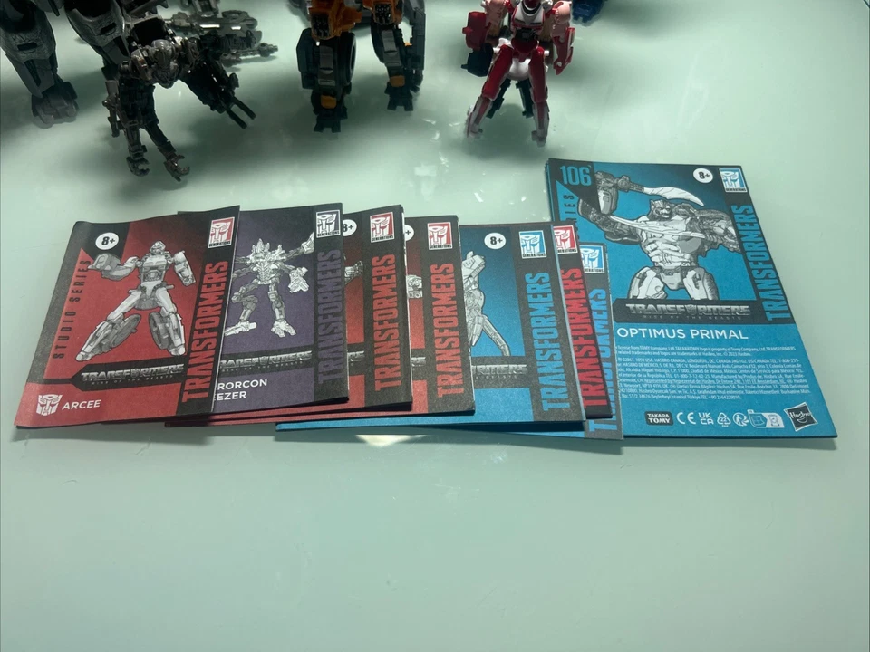 Lote (8 figuras) Transformers Studio Series Rise of the Beasts Foto 4 de 4