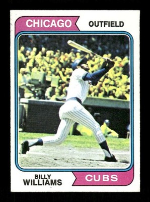 1974 Topps #110 Billy Williams EXMT or bet (slight soft corner lower right) TZ1 