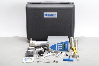 Brookfield LVDV-II+P CP Viscometer With Accessories w/ Carrying Case LVDV2PCP115