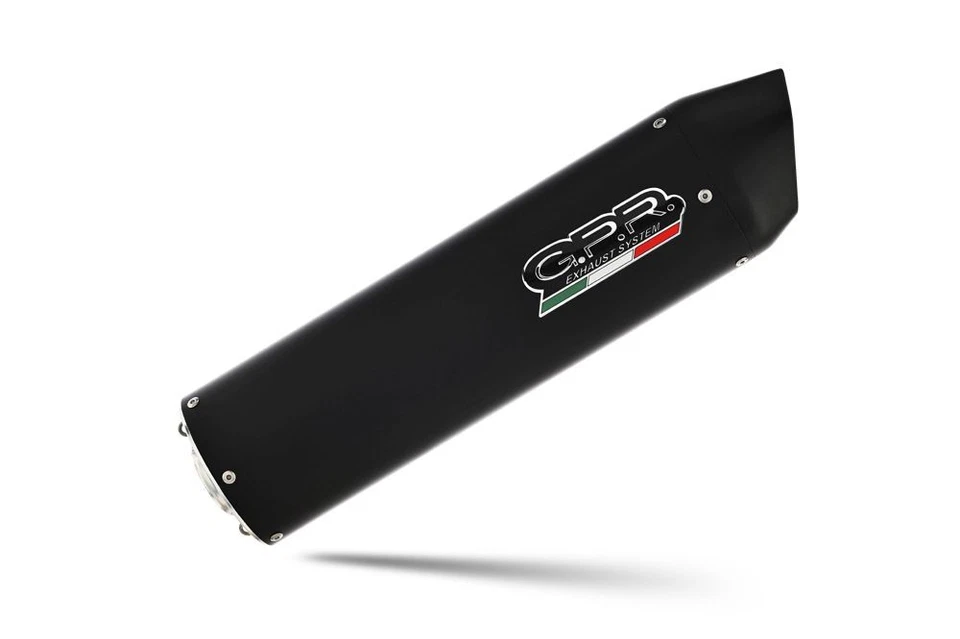 Silenciador de escape GPR Furore Nero Slip-on para Moto Guzzi Norge 850 2006-2011 Foto 4 de 4
