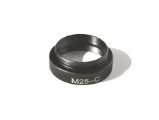 M25-C 25mm 0.75 M25 Male Microscope to C C-Mount Female Lens Adapter Ring