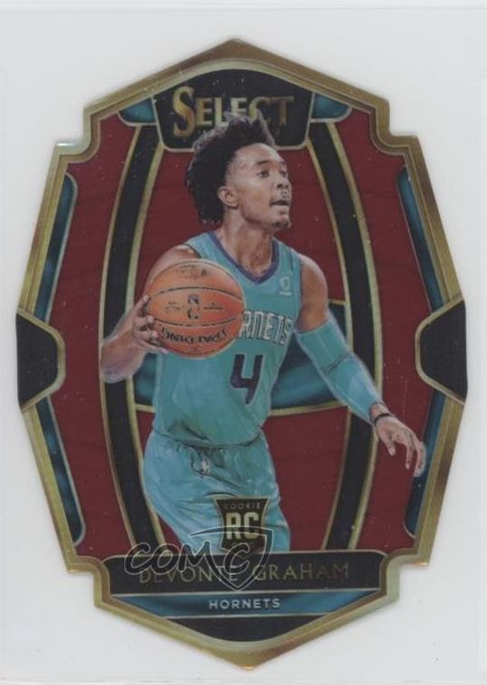 2018 Panini Select Premier Level Maroon Prizm 151/175 Devonte' Graham #103 5c9