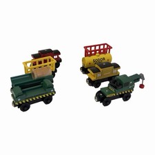 Thomas Friends Wooden Railway Sodor Train Cargo Train Lot