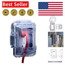 1-Gang Extra Duty Weatherproof Outlet Cover - Easy Installation  Clear Finish