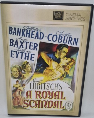 A Royal Scandal (DVD, 1945, Full Screen) Charles Coburn Tallulah Bankhead