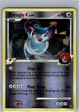 POKÉMON TCG PURUGLY G REVERSE HOLO 88/127 COMMON PLATINUM NEAR MINT