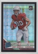 2019 Donruss Optic Rated Rookie Black Pandora Prizm 5/25 Andy Isabella #176 1r5