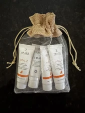 Image Skincare Travel Set, Cleanser, Serum, Repair Cream NEW