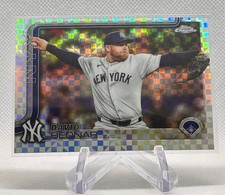 2025 Topps Chrome Update Series David Bednar X-Fractor Parallel USC182 - Yankees