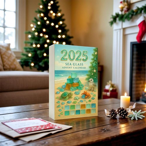 Sea Glass Christmas Tree Advent Calendar%2CHandmade Miniature Christmas Tree2%C✨ - Picture 6 of 12