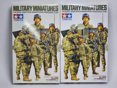 Tamiya 276 JGSDF Iraq Humanitarian Assistance Team 2x 1:35