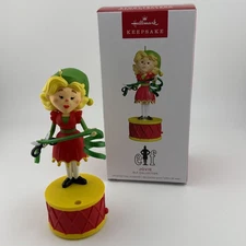 Hallmark Keepsake 2025 Elf Collection Jovie Ornament with light and song