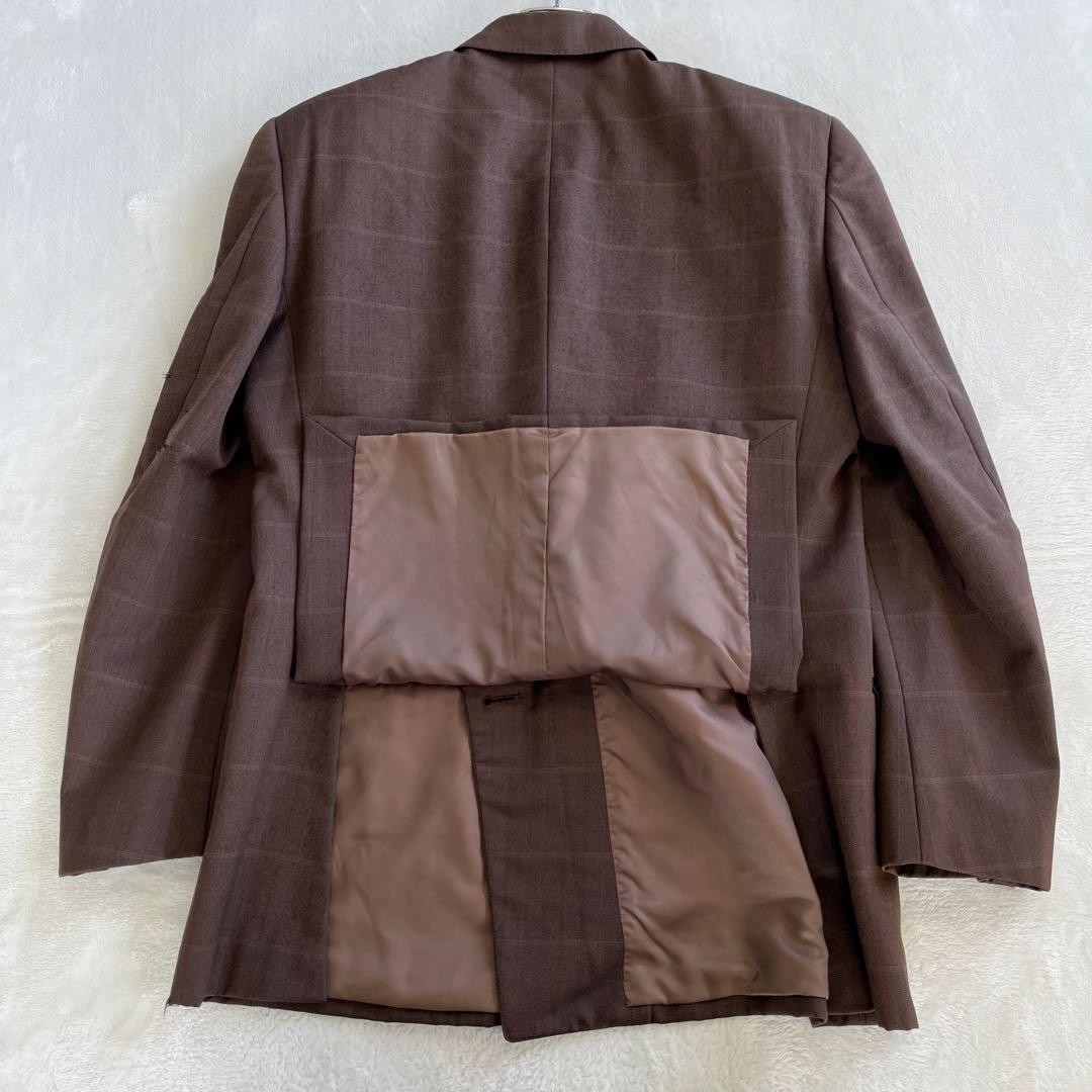 Yves Saint Laurent Diffusion Homme Suit Double Brown