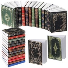 1: 12 Scale Miniatures Dollhouse Books Mini Miniatures Books Dollhouse Access...