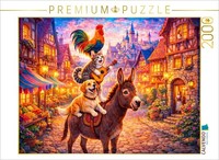 Calvendo Puzzle The Bremen City Musicians | 2000 Pieces, Finished Size 35.4 × 26