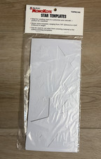 Top Flite TOPR2186 MonoKote Star Templates New Sealed 7 sizes for model plane
