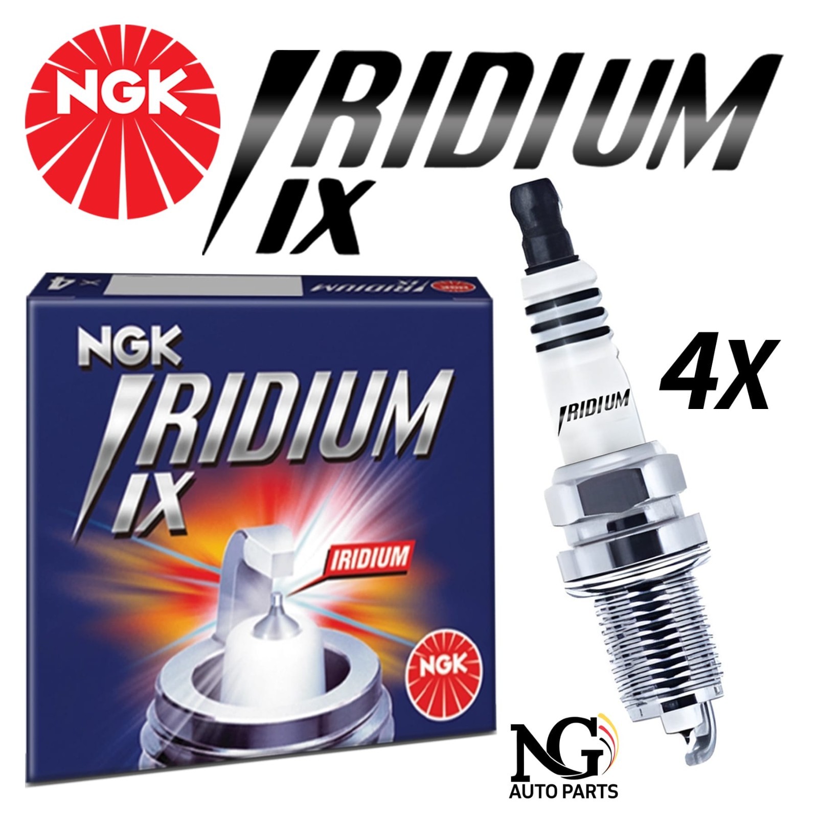 CANDELE ORIGINALI NGK IRIDIUM IX - LFR7AIX - SET DI 4 - NGK 2309