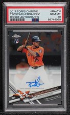 2017 Topps Chrome Rookie Auto Teoscar Hernandez #RA-TH PSA 10 GEM MT Auto 0y2g