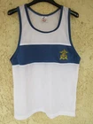 Vintage STIA LA REUNION Marine Nationale Sport Tank Top Jersey L