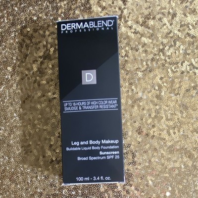 Dermablend Leg and Body Makeup Fair Ivory 10N 100ml SPF 25 Buildable