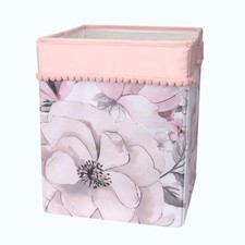Lambs Ivy Signature Botanical Baby Storage/Hamper - Pink, Floral