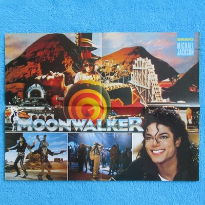 MICHAEL JACKSON POSTER BRAVO 4 Seiten 1980er Tom Cruise