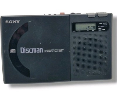   Sony Discman D-1000 Portable CD-Player I 1990 getestet working rare 