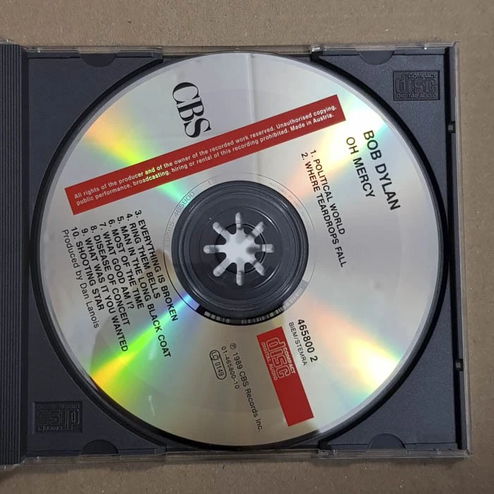BOB DYLAN Oh Mercy EX/EX(CD) - Bild 3 von 4