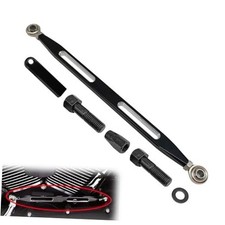 Shift Linkage Gear Shifter Compatible with Harley Softail Dyna Street Black