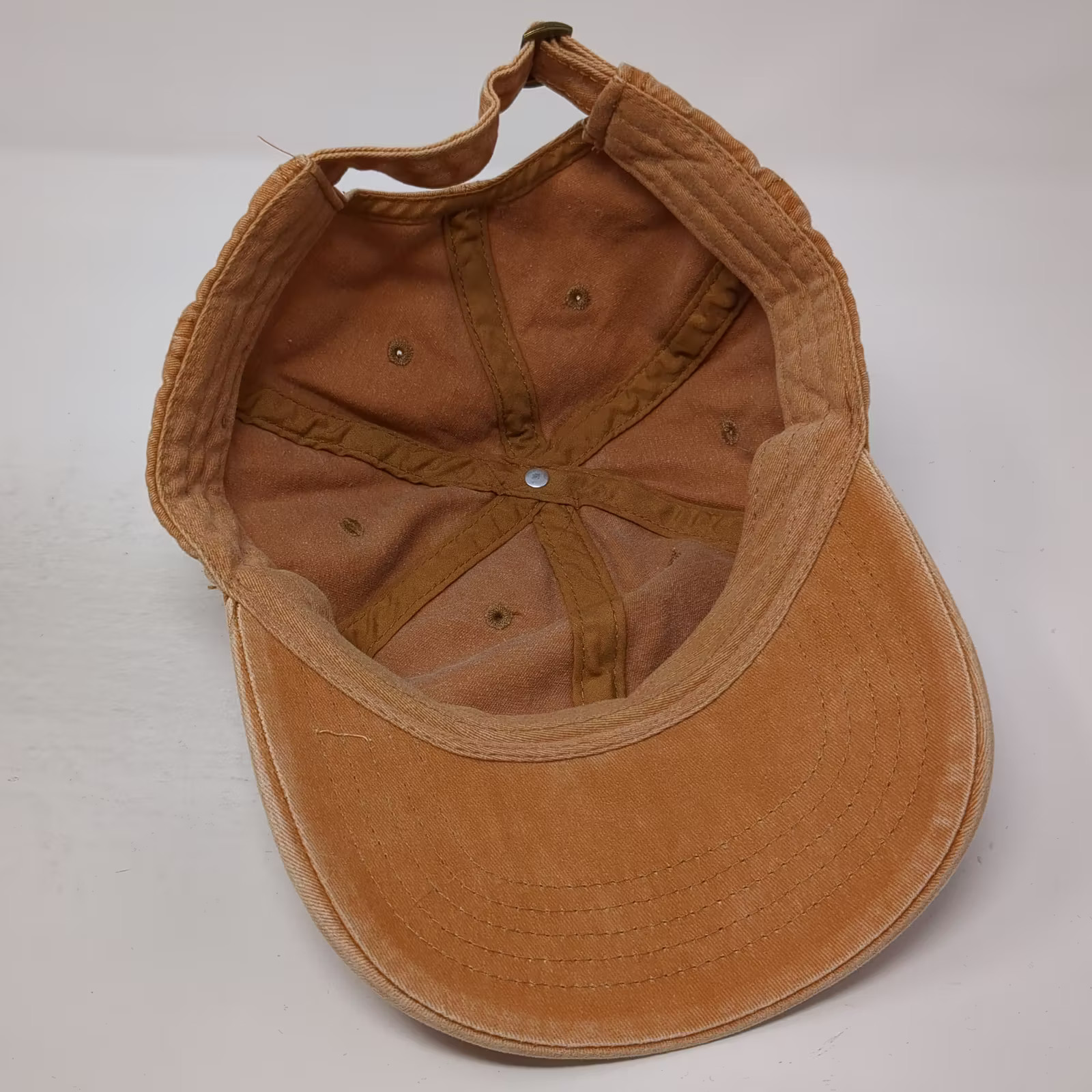 Blank Brown Baseball Cap Slideback Adjustable OSF… - image 7