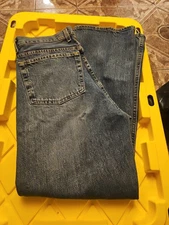 Arizona Jeans Mens 32x30 Blue Denim Stretch Flex Bootcut Western Cowboy 