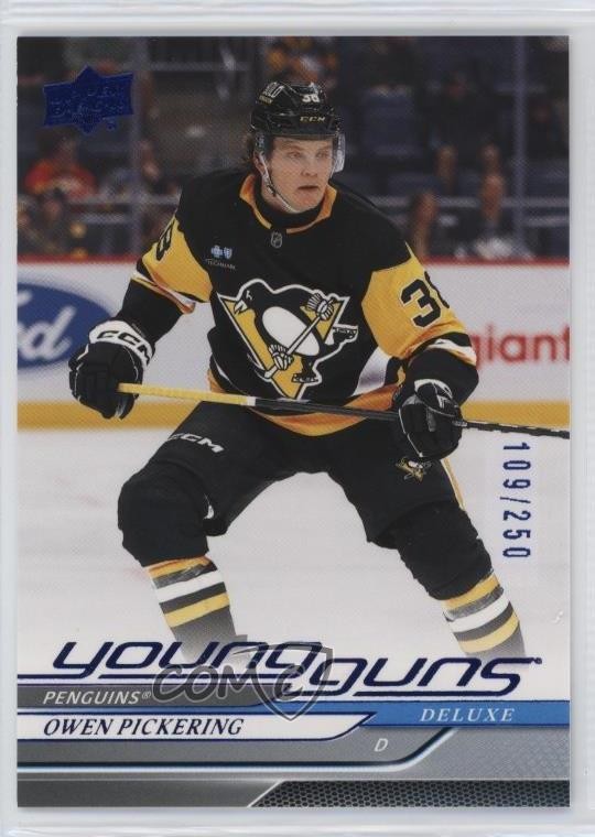 2024 Upper Deck Extended Series Young Guns Deluxe /250 Owen Pickering #703 1jz3