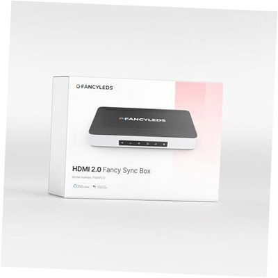 Fancy Sync Box Ambient TV Backlighting Syncing Box HDMI 2.0 All TV Sizes 