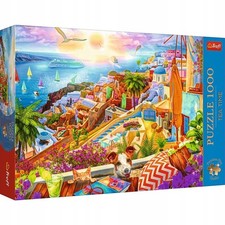 Trefl 1000 Teile Puzzle Tea Time Visiting San...