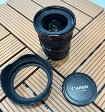 Canon EF 17-40mm f/4L Ultra Wide Angle Zoom Lens - Black