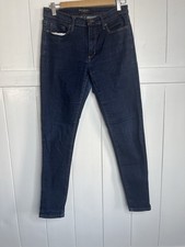 Banana Republic Sculpt Skinny Dark Wash Mid rise Womens Blue Jeans Sz 6