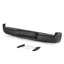 Steel Complete Black Rear Bumper Assembly Fit 2005-2015 Toyota Tacoma Pickup